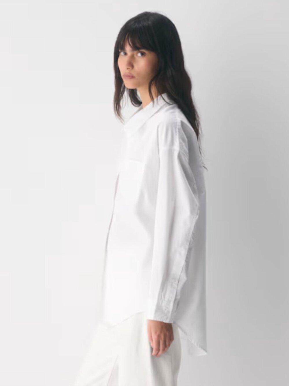 Babaton White Long Sleeve